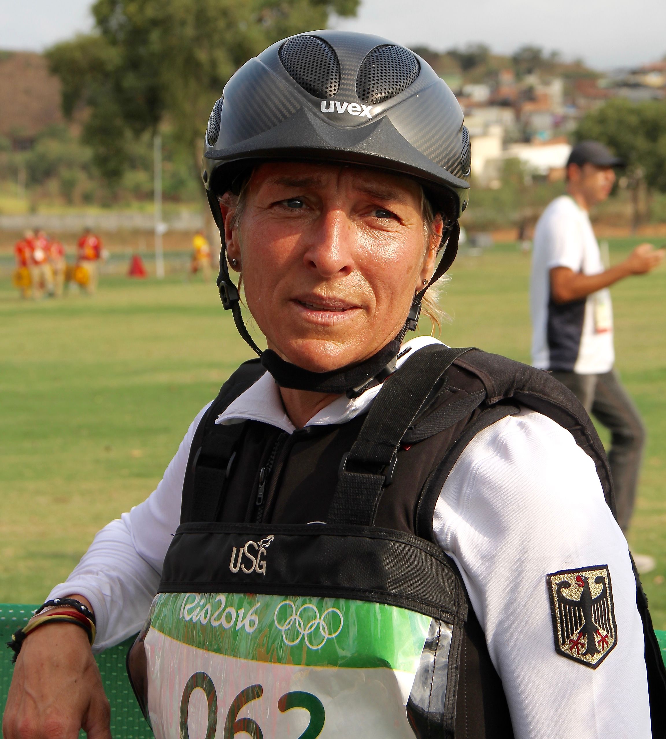 Ingrid Klimke at the Rio Olympics © Susan Finnerty 